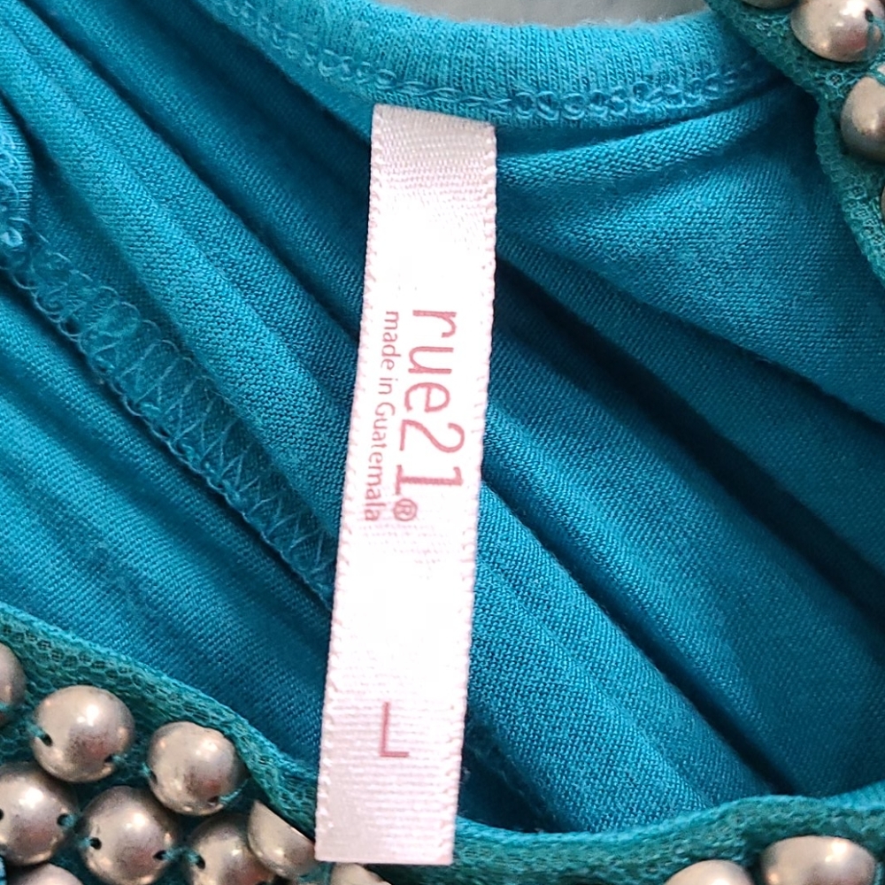Turquoise Top - Picture 8 of 8